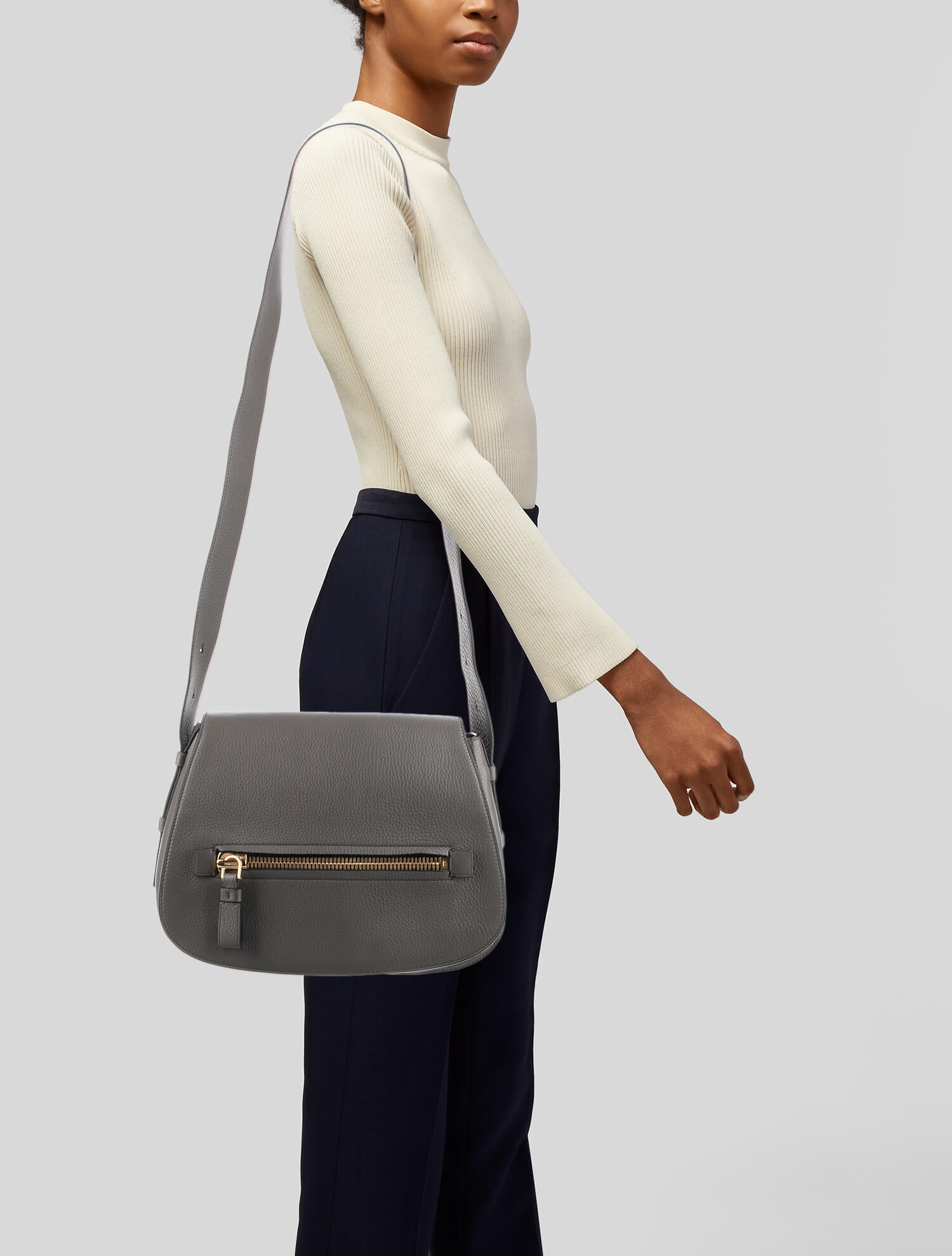 TOM FORD - Woman - Brown - Shoulder Bag main image 0