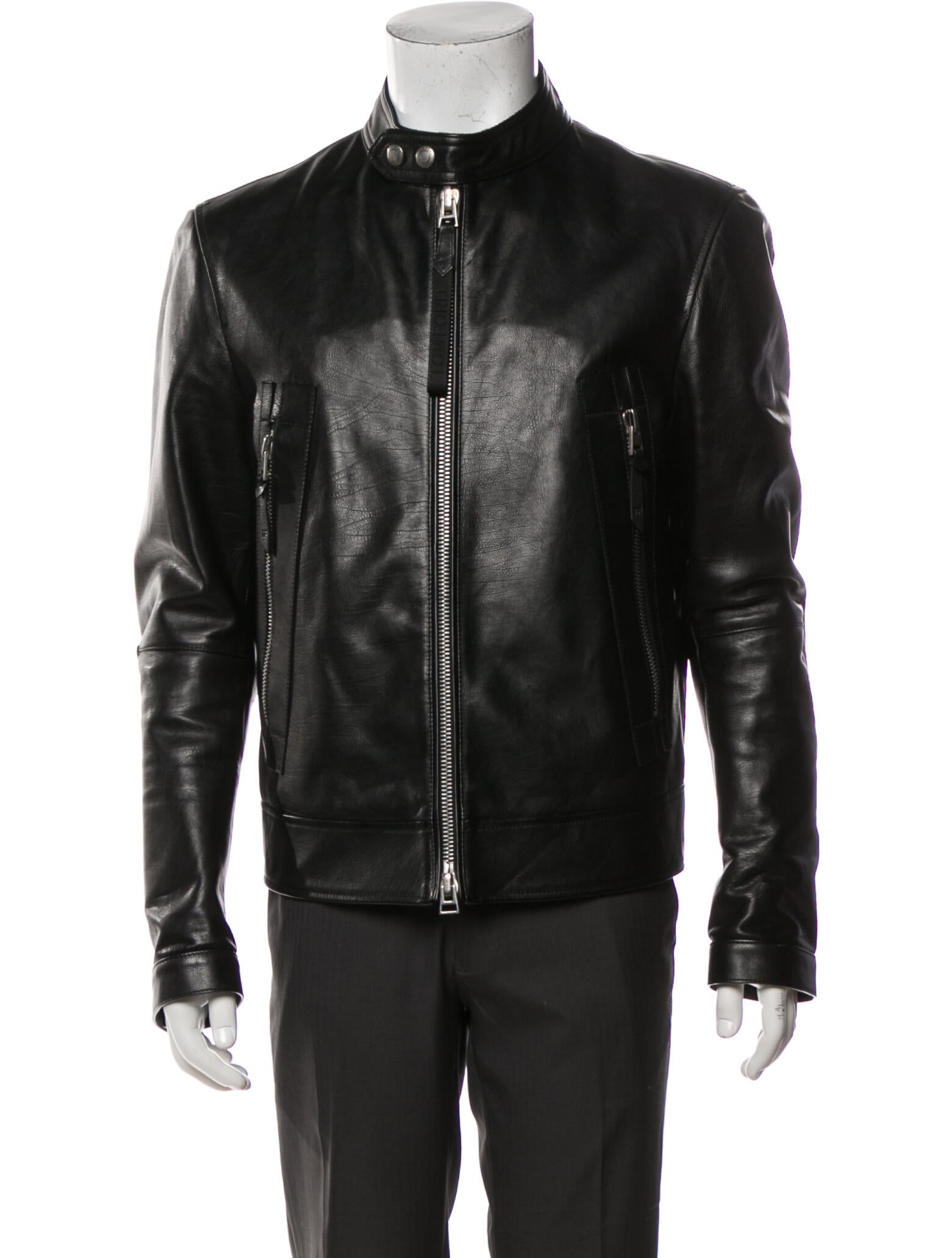 Tom Ford Leather Moto Jacket