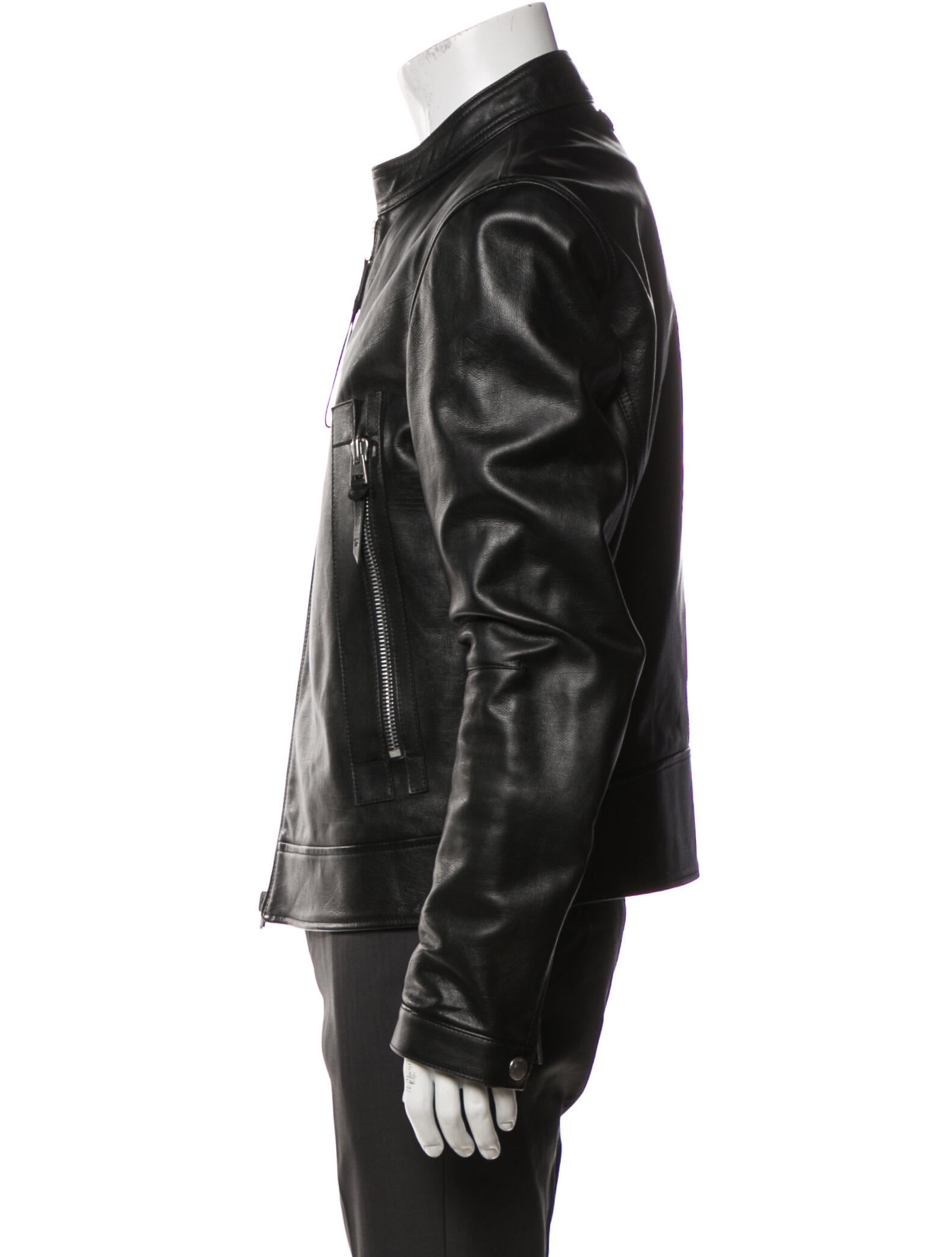 Tom Ford Leather Moto Jacket
