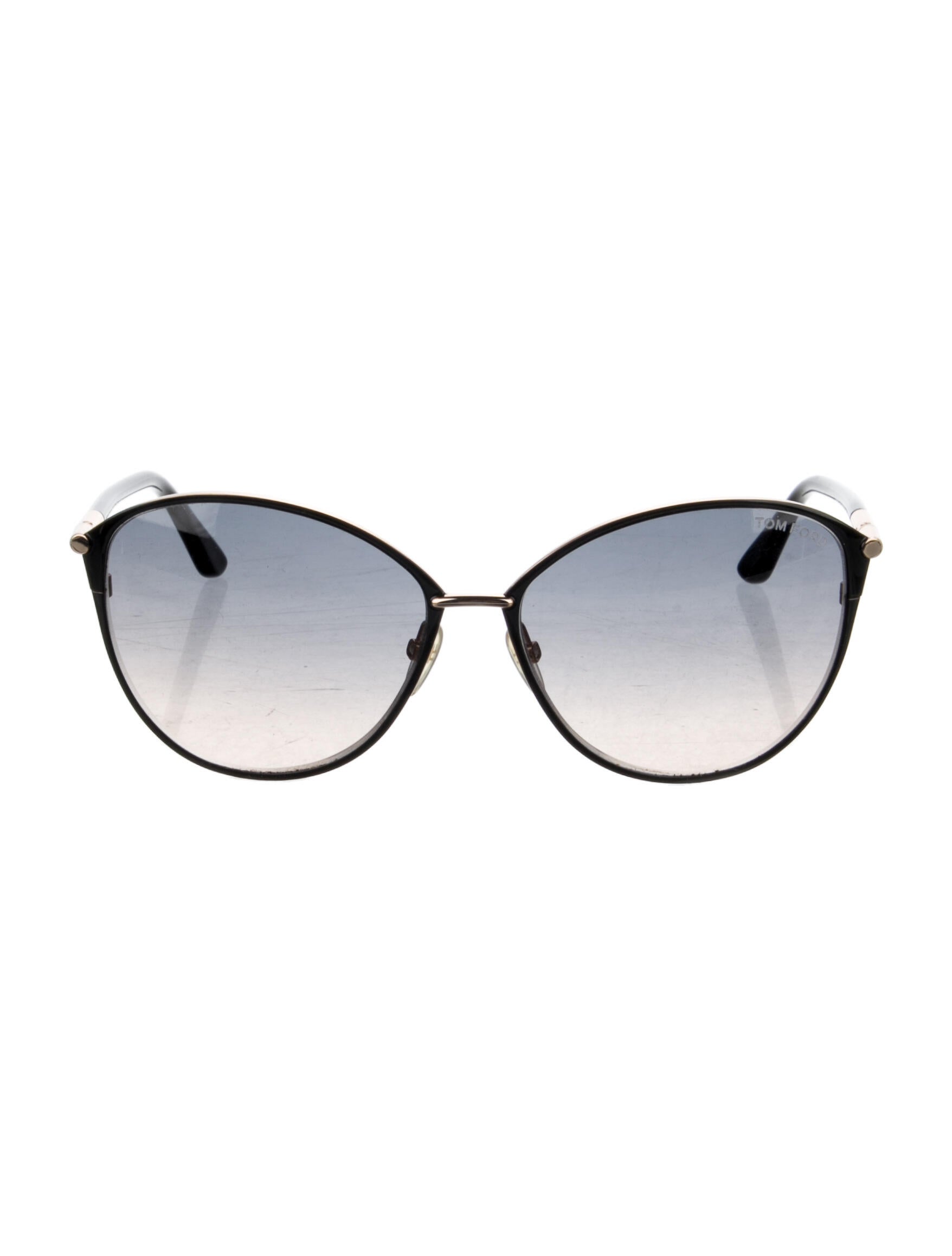 Tom Ford CatEye Gradient Sunglasses Black Sunglasses, Accessories