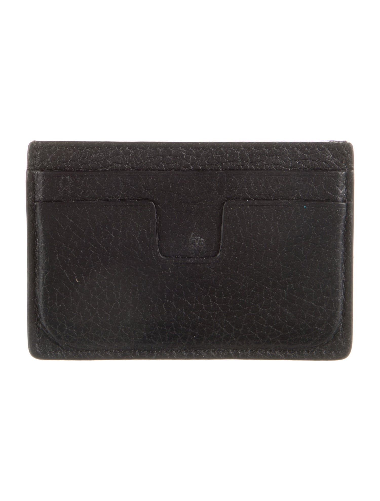 Tom Ford Leather Card Holder Black Wallets, Accessories TOM148115