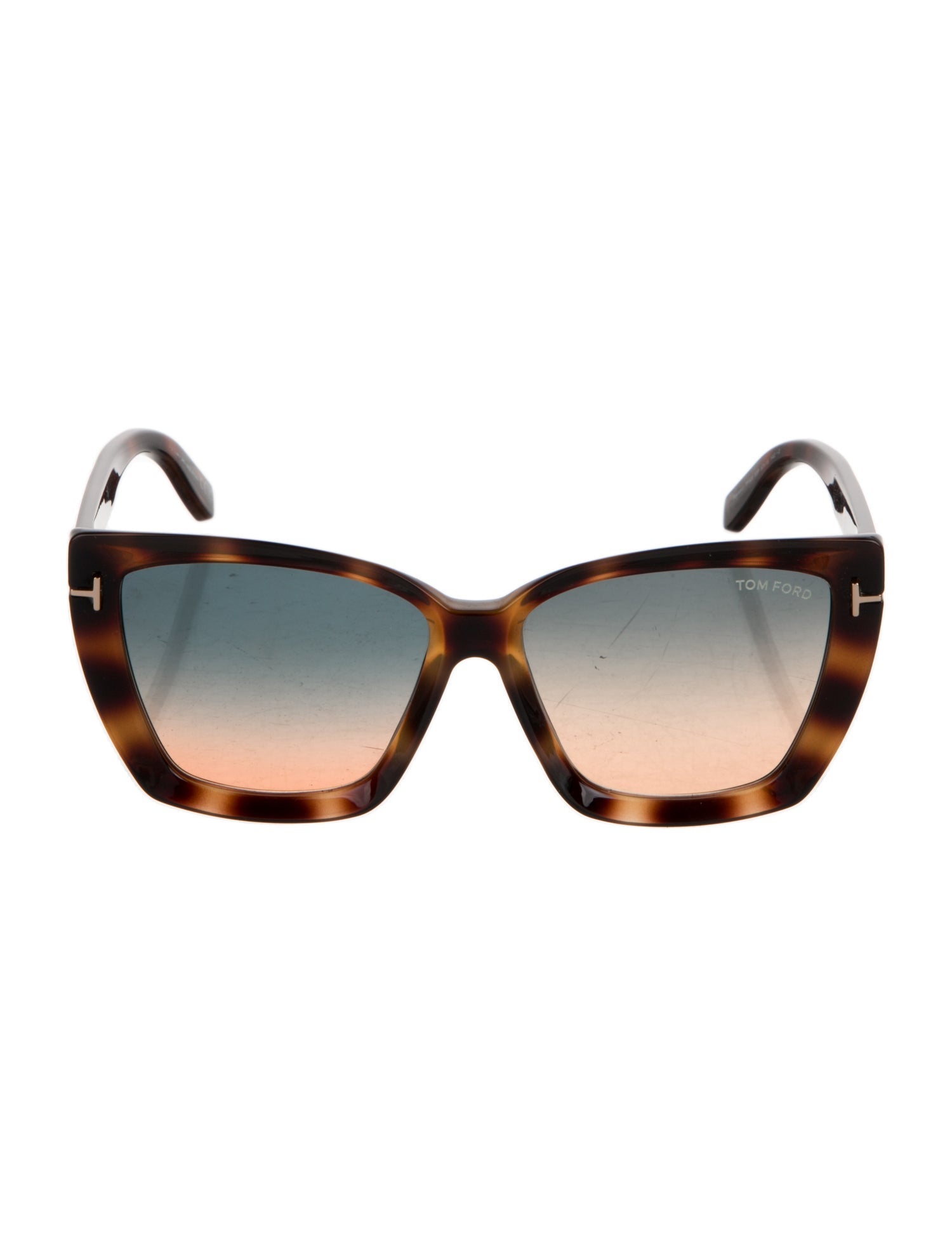 Tom Ford CatEye Gradient Sunglasses Brown Sunglasses, Accessories