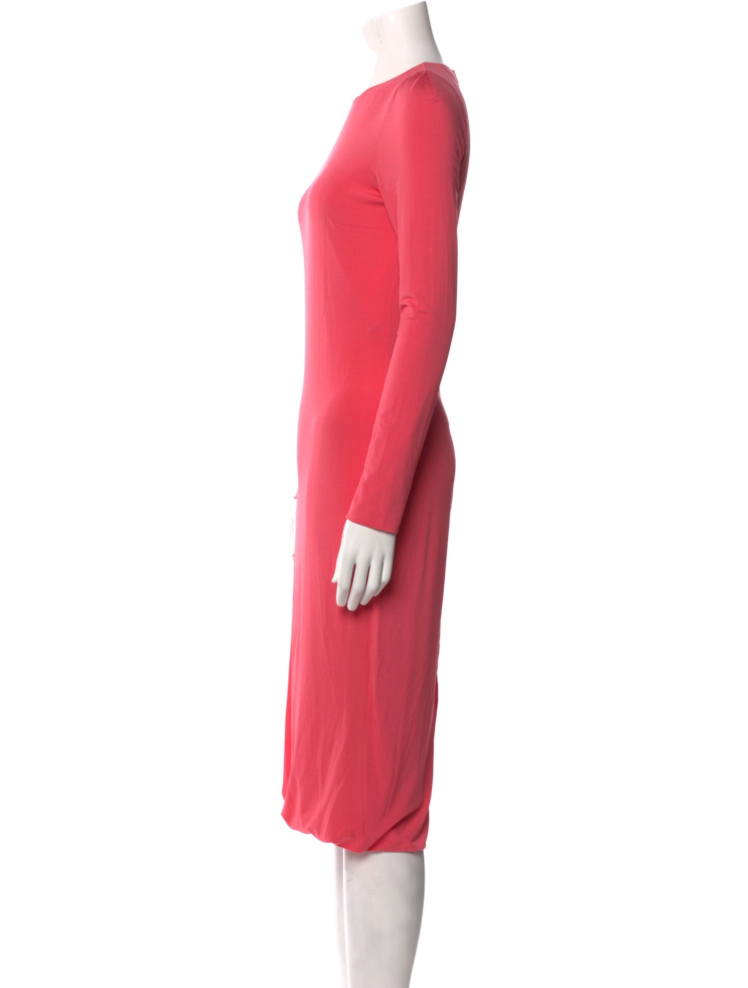 Tom Ford Crew Neck Midi Length Dress