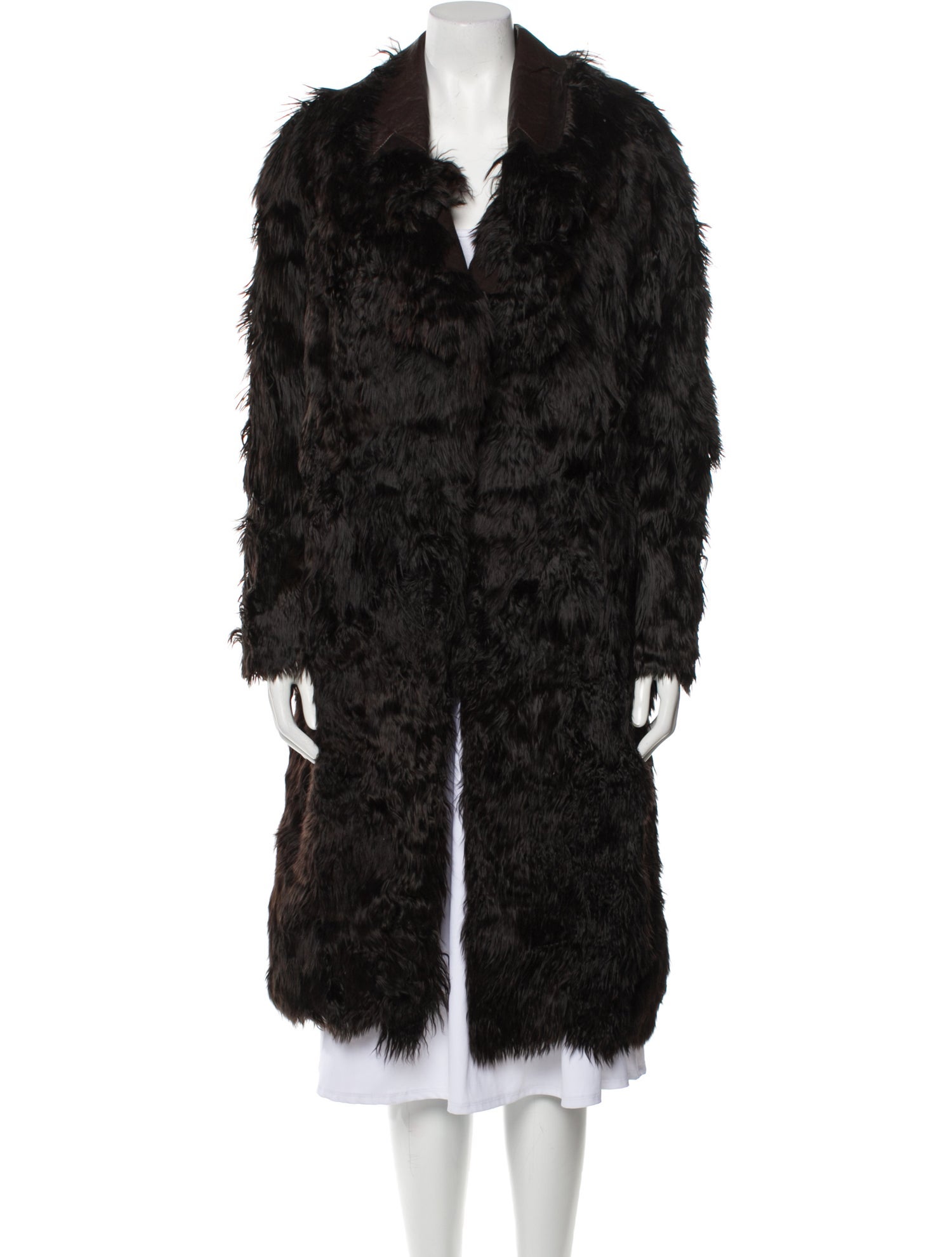 Tom Ford 2012 Alpaca Faux Fur Coat