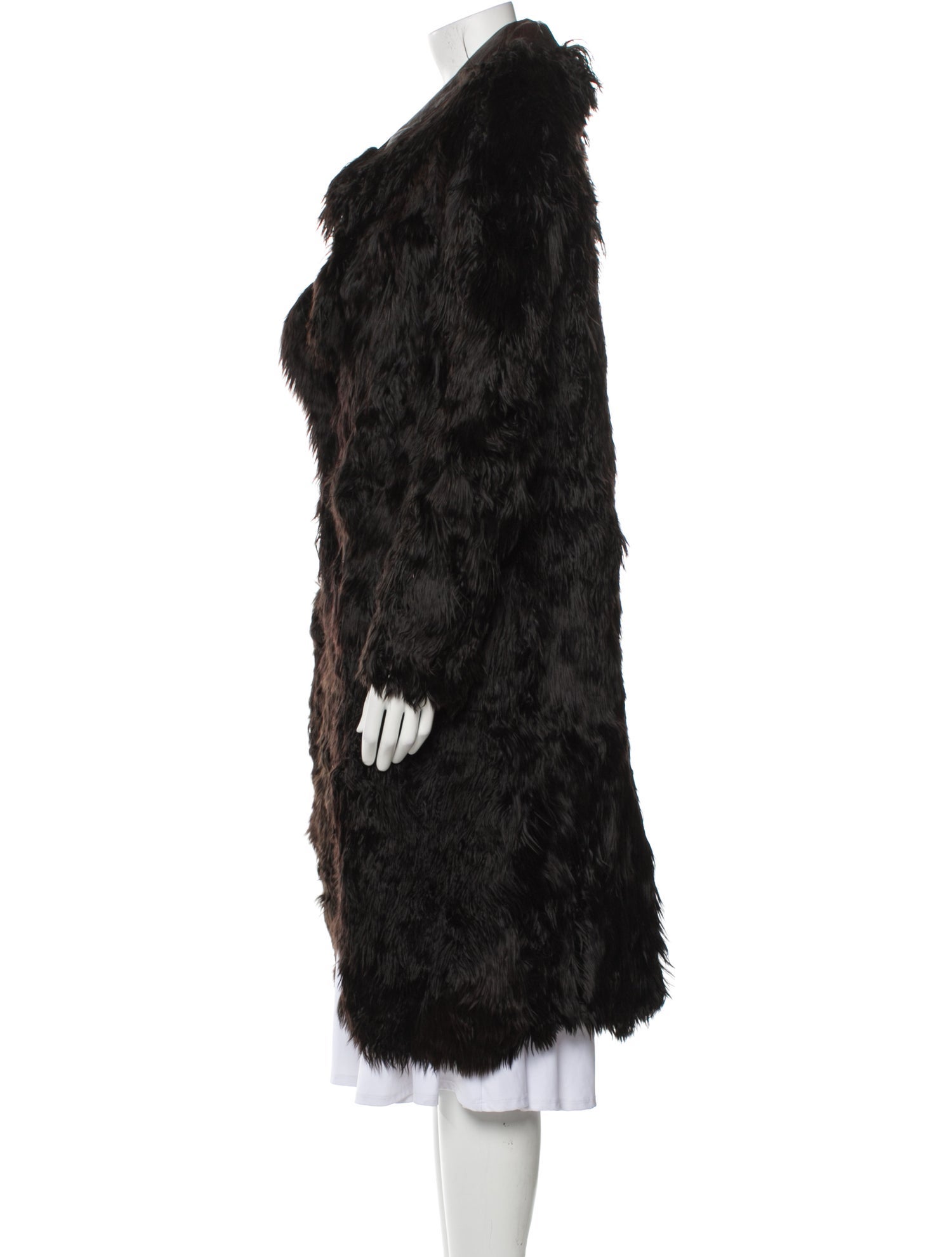 Tom Ford 2012 Alpaca Faux Fur Coat
