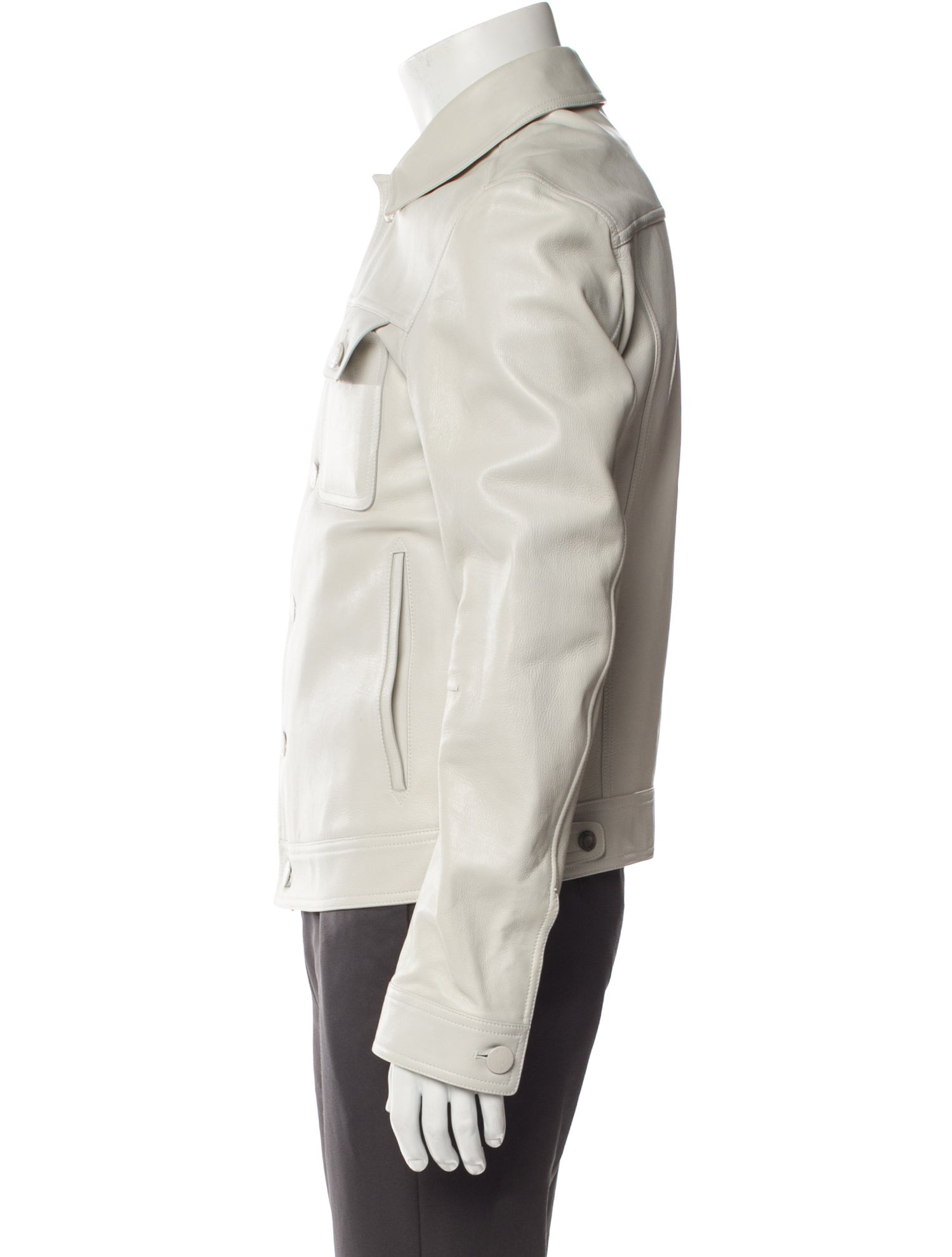 Tom Ford Calf Leather Trucker Jacket