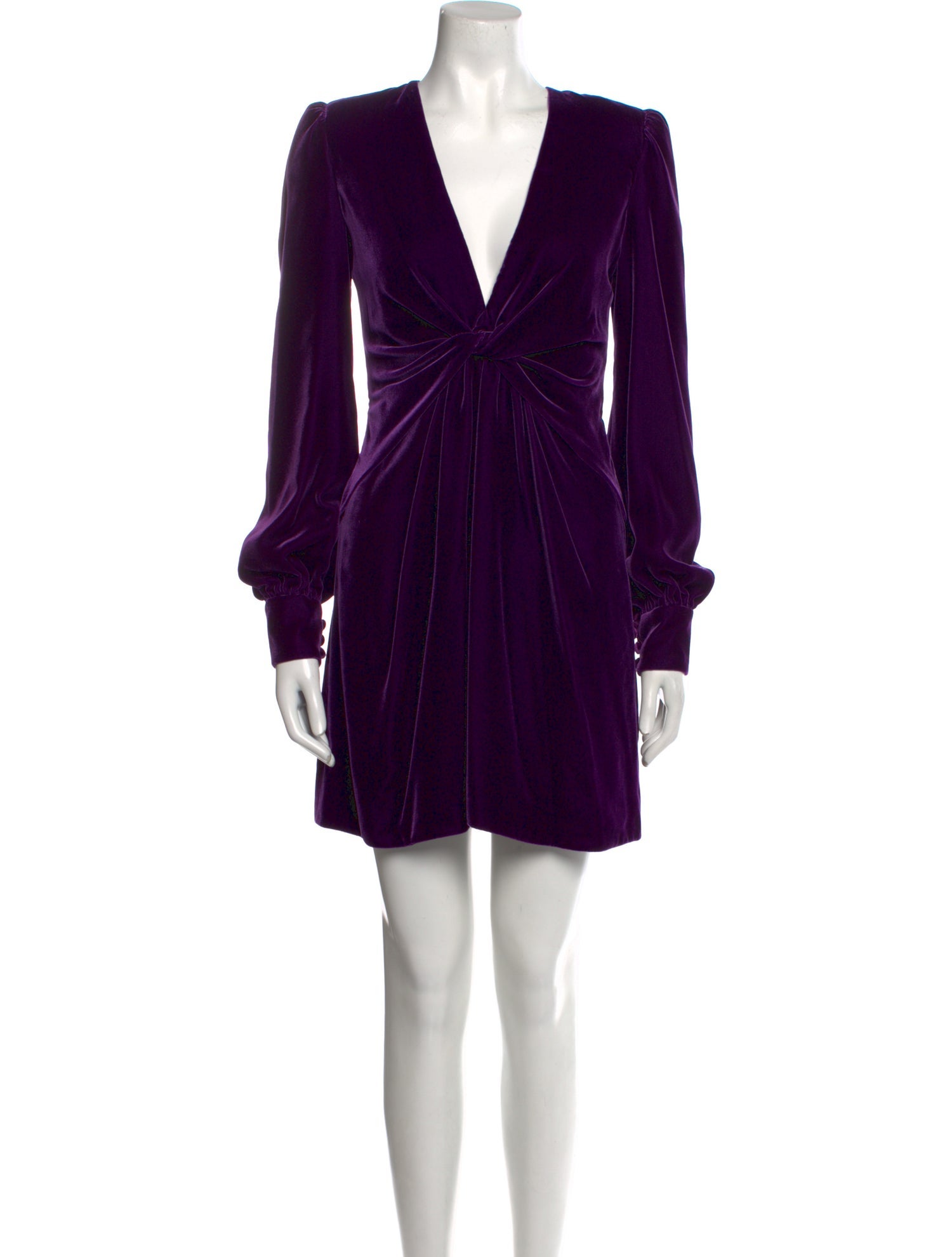 Tom Ford Plunge Neckline Mini Dress
