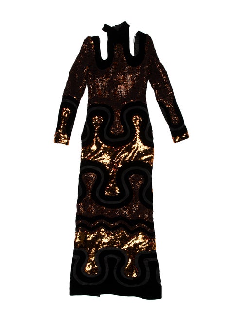 Tom Ford Printed Long Dress