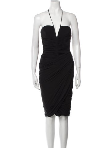 Tom Ford Dresses Silk Knee-Length Dress Us2, It38 | XS