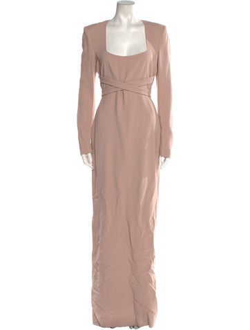 Tom Ford Dresses Square Neckline Long Dress Us6, It42 | M