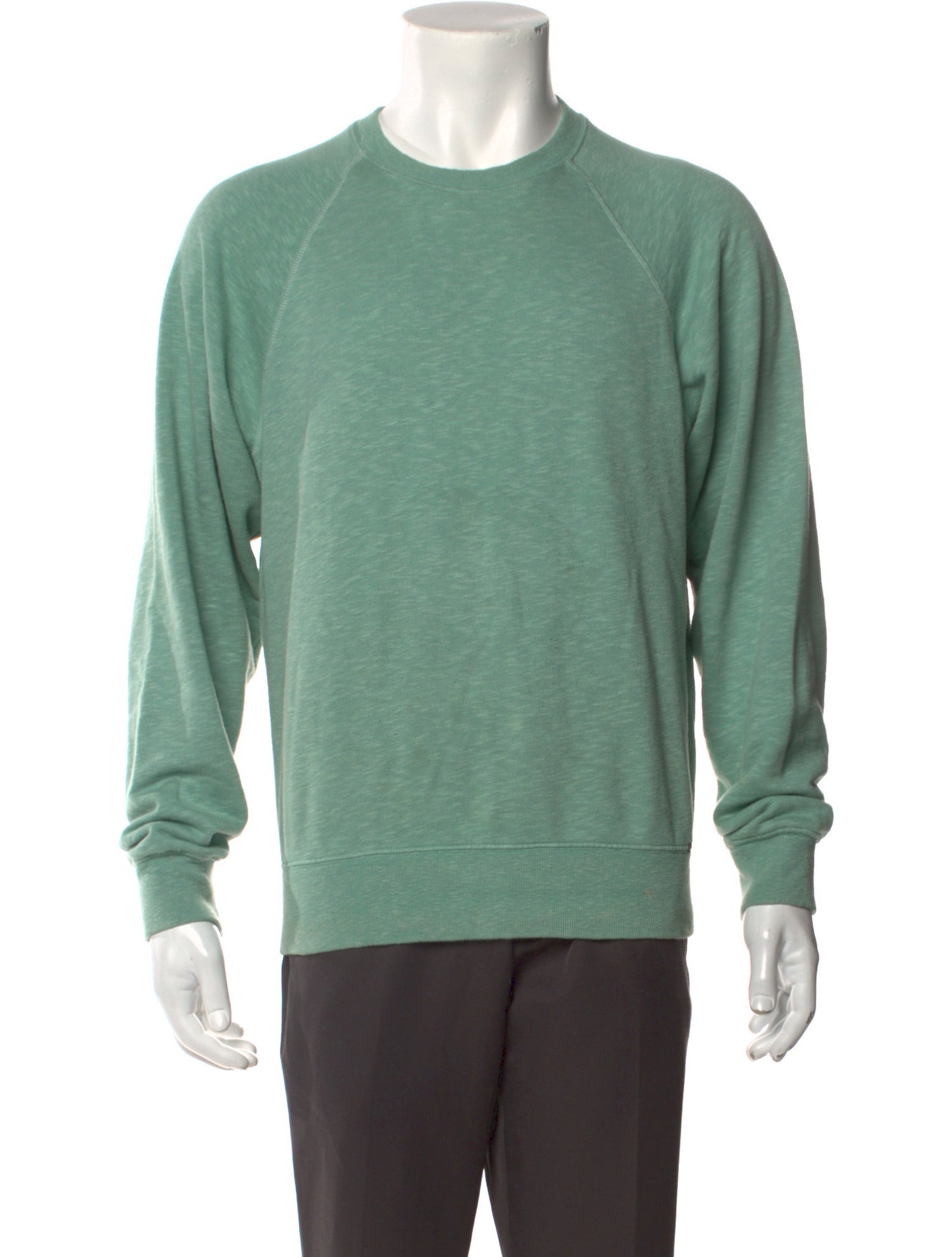 Tom Ford Crew Neck Long Sleeve Sweatshirt - Green Sweatshirts & Hoodies ...