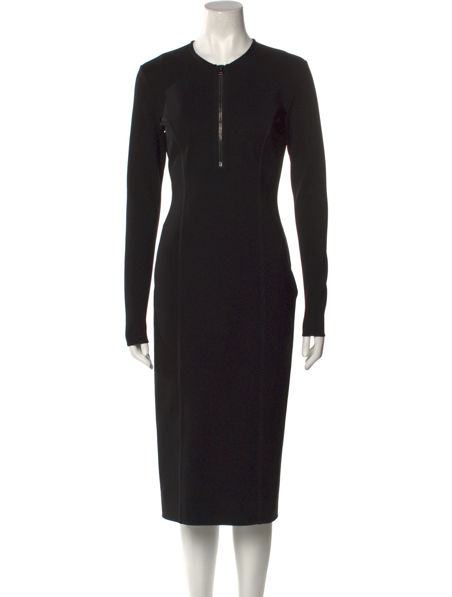 Tom Ford Crew Neck Midi Length Dress