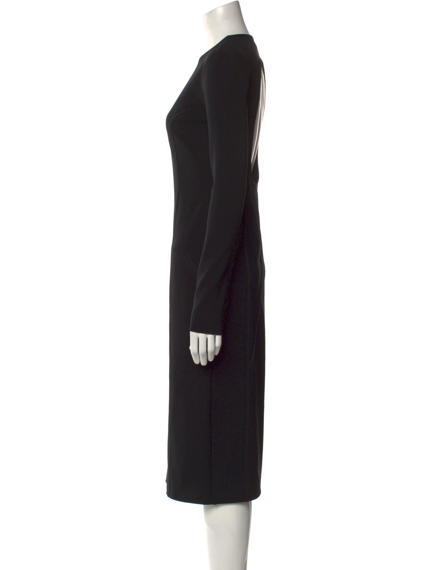 Tom Ford Crew Neck Midi Length Dress