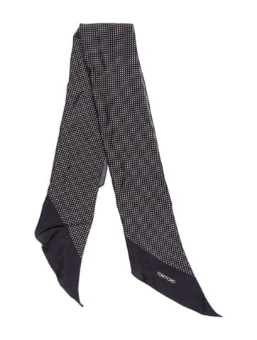Tom Ford Scarves and Shawls Polka Dot Print Scarf