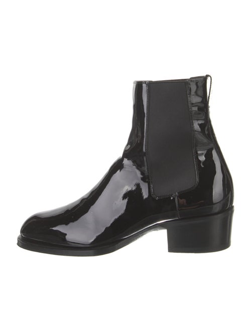 Tom Ford Patent Leather Chelsea Boots