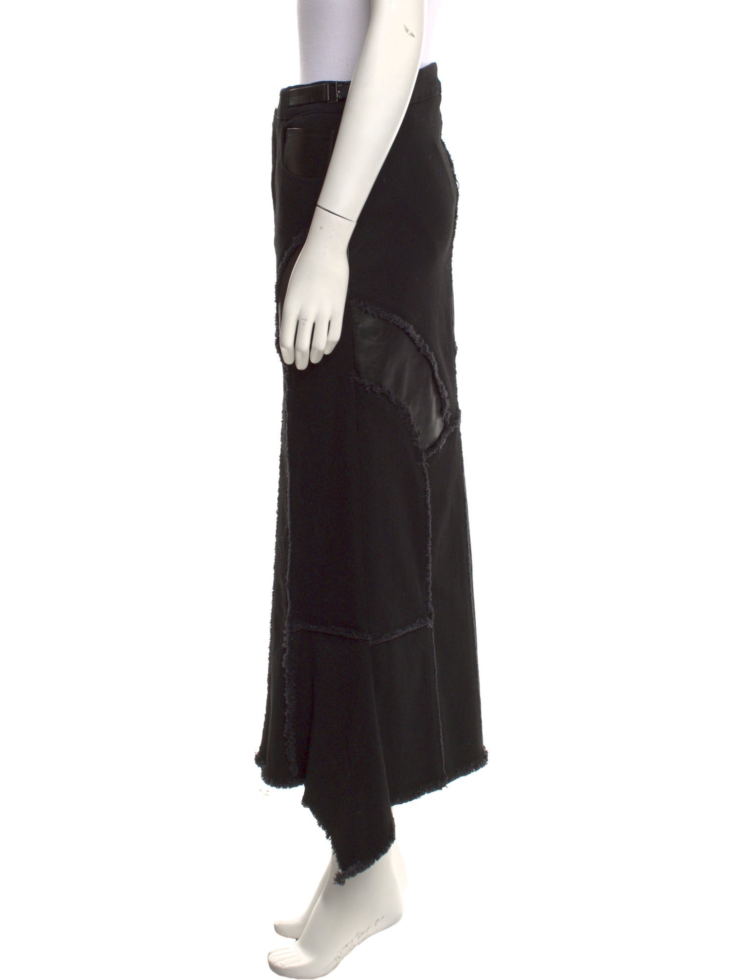 Tom Ford Distressed Accents Midi Length Skirt w/ Tags