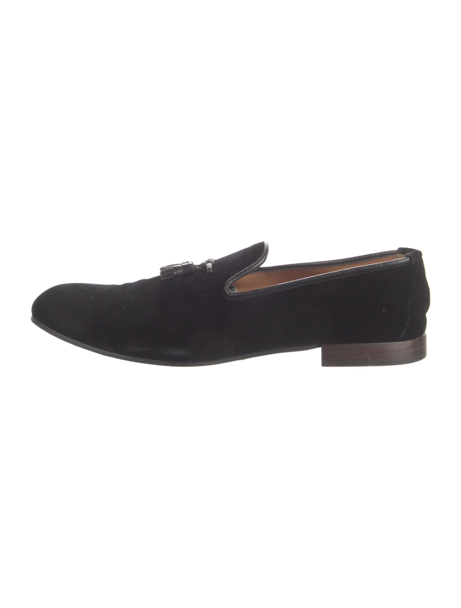 Tom Ford Velvet Tassel Accents Loafers