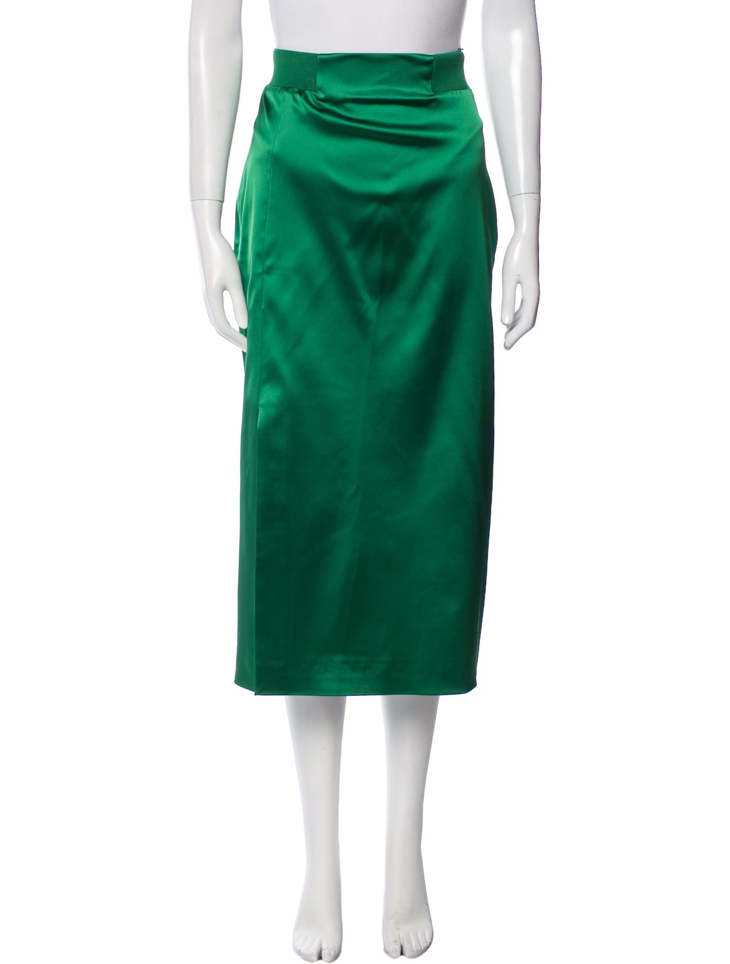 Tom Ford Pleated Accents Midi Length Skirt