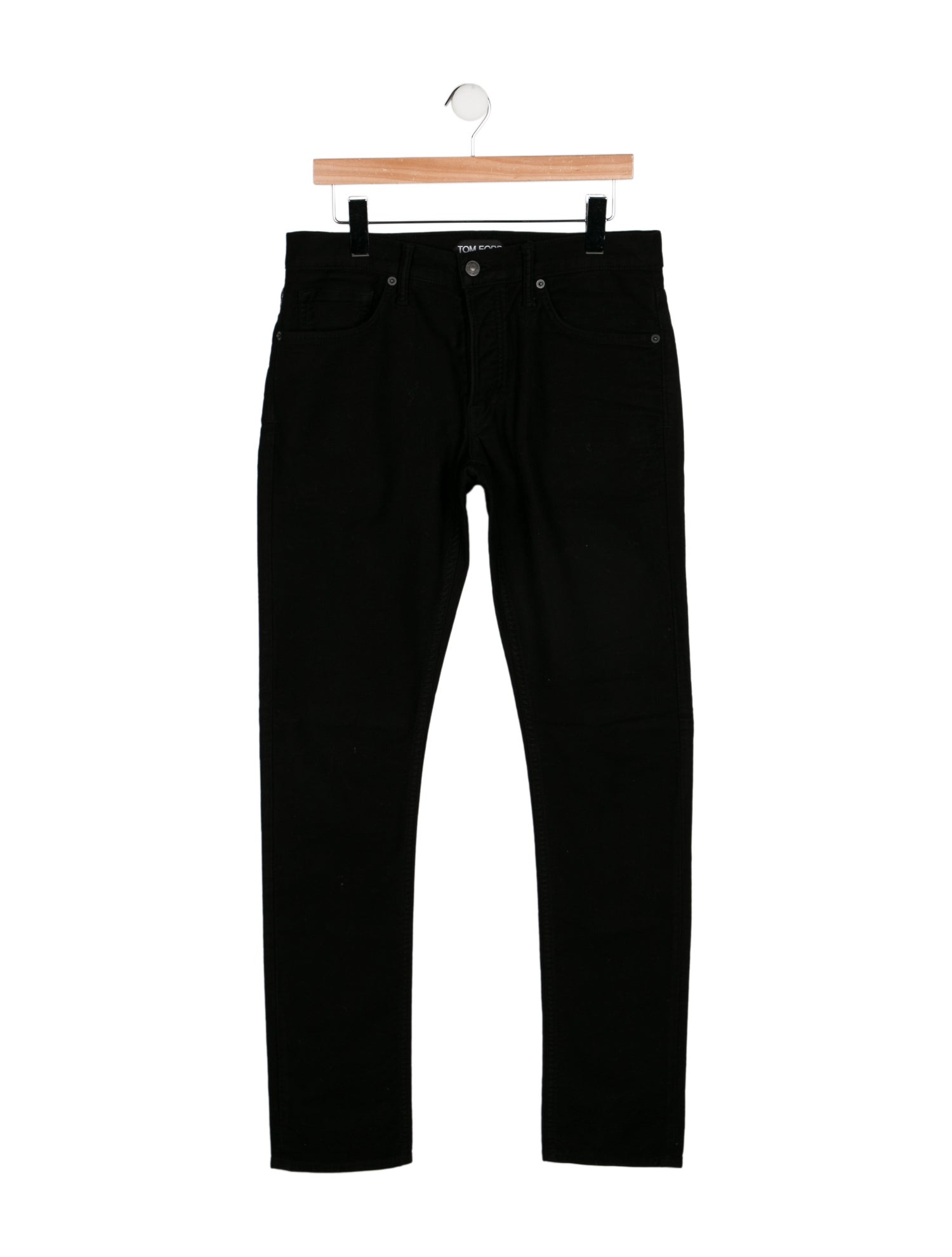 Tom Ford High-Rise Straight Leg Jeans