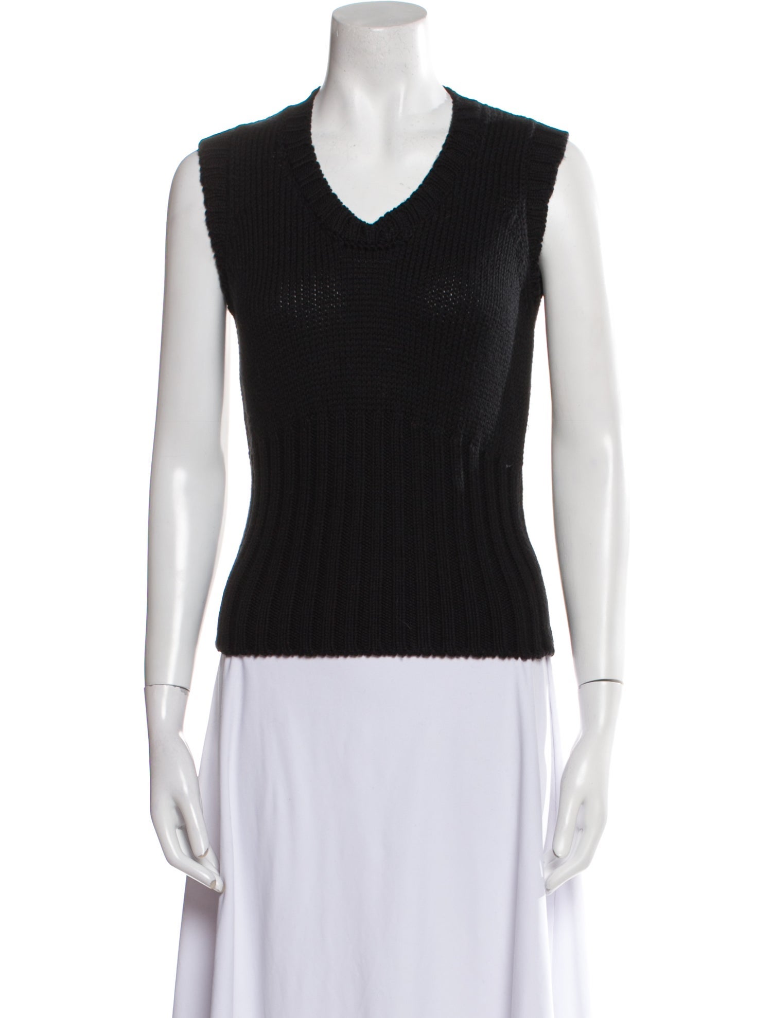 Tom Ford Virgin Wool V-Neck Top