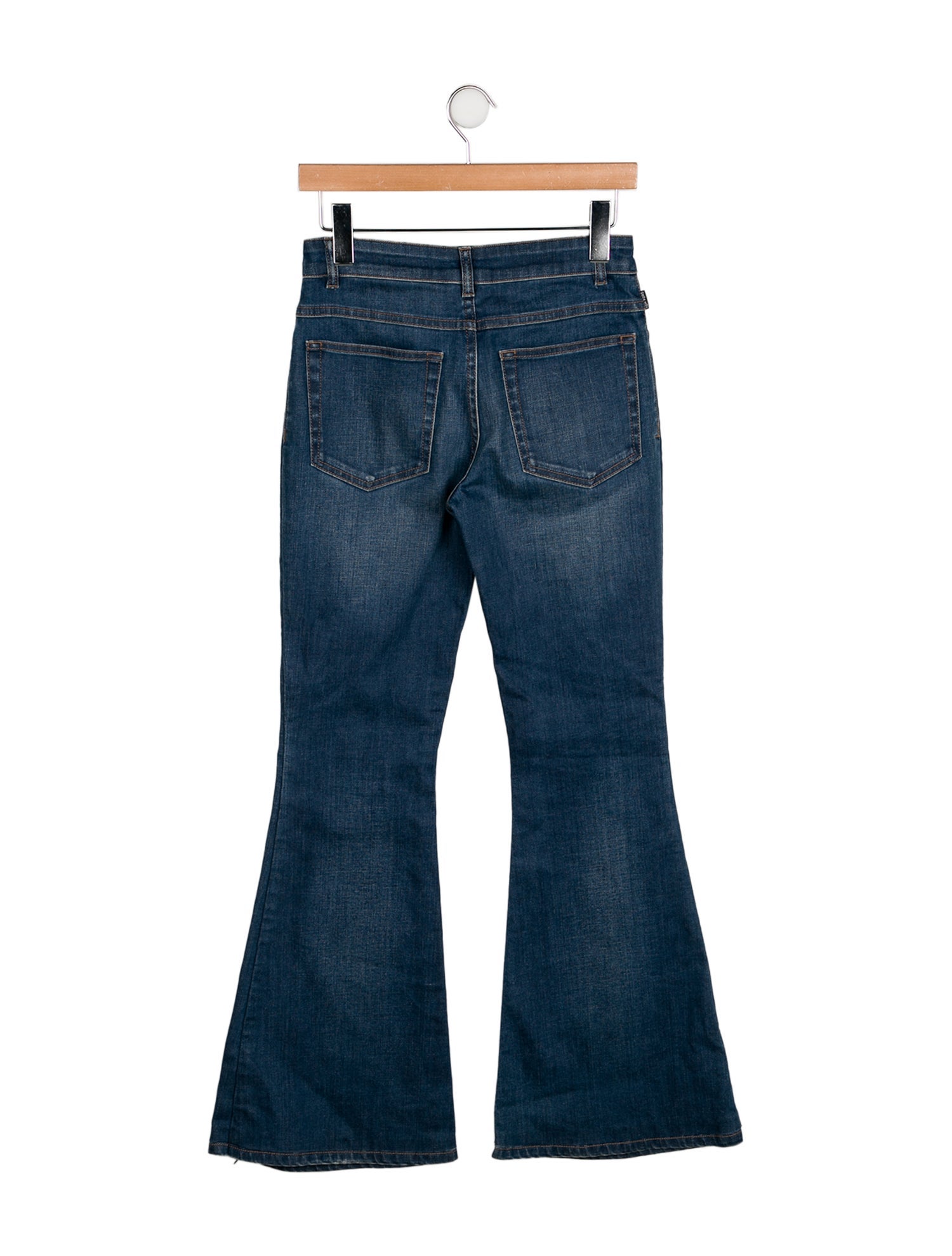 Tom Ford Mid-Rise Wide Leg Jeans
