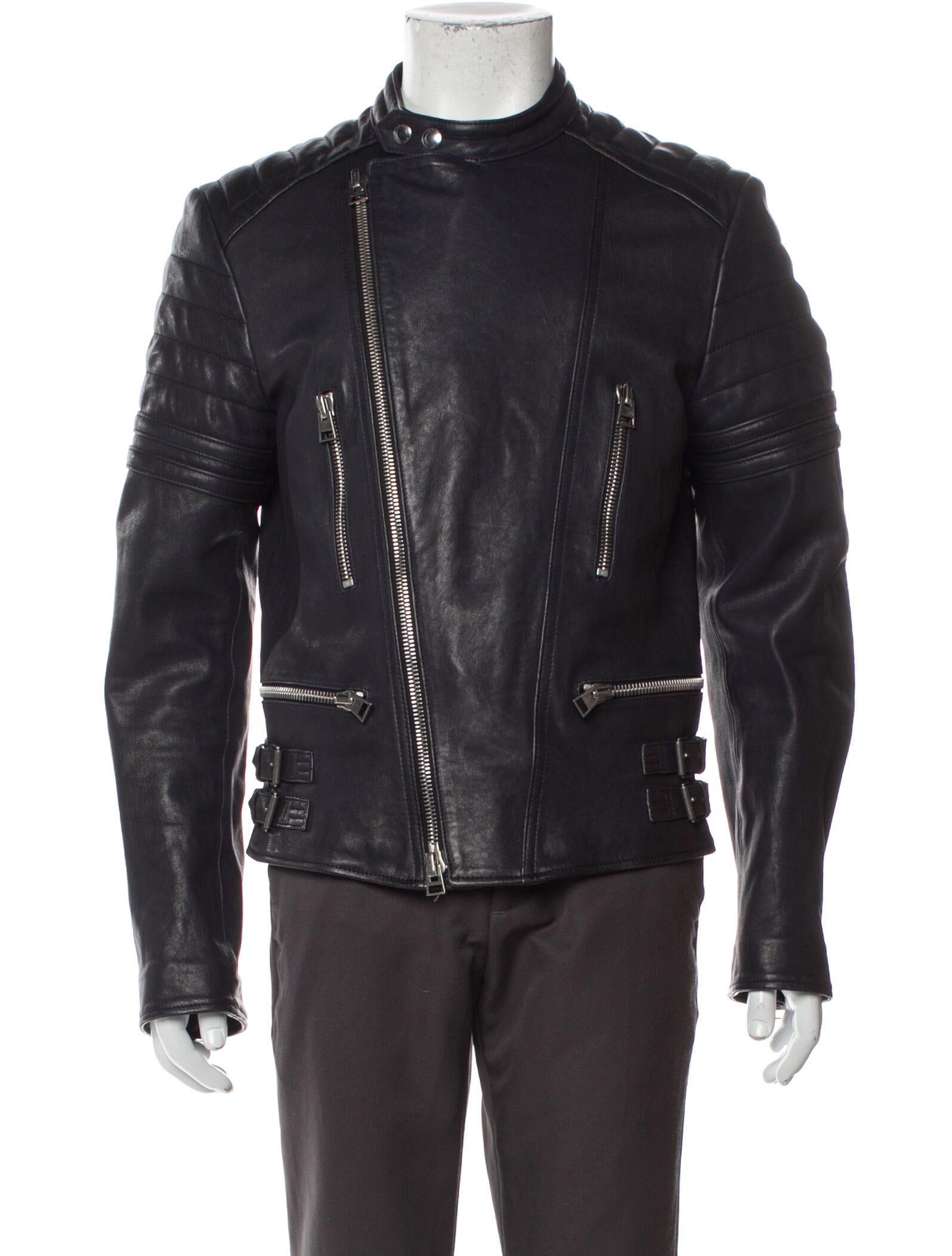 Tom Ford Lambskin Moto Jacket
