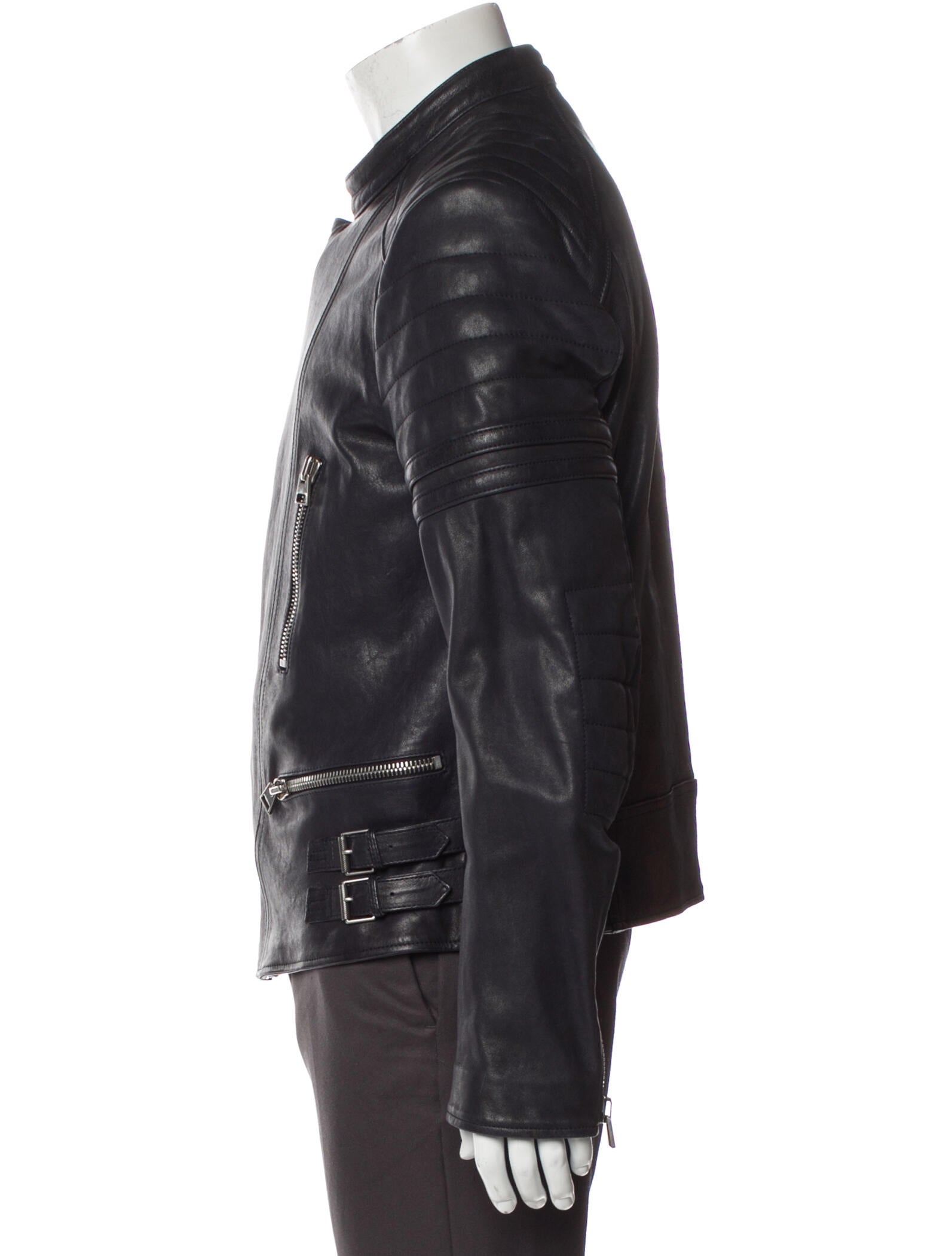 Tom Ford Lambskin Moto Jacket