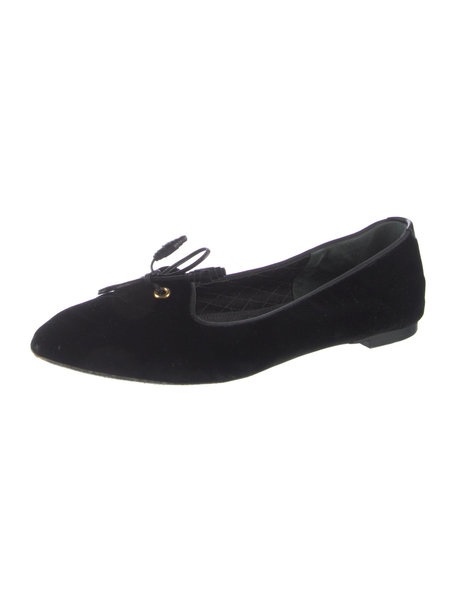 Tom Ford Velvet Bow Accents Loafers