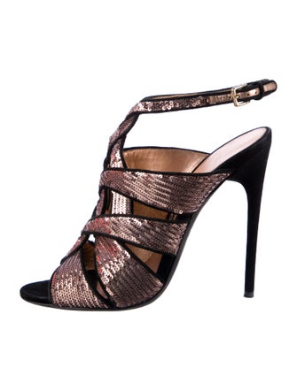 Tom Ford Sequins Sequin Embellishments Sandals