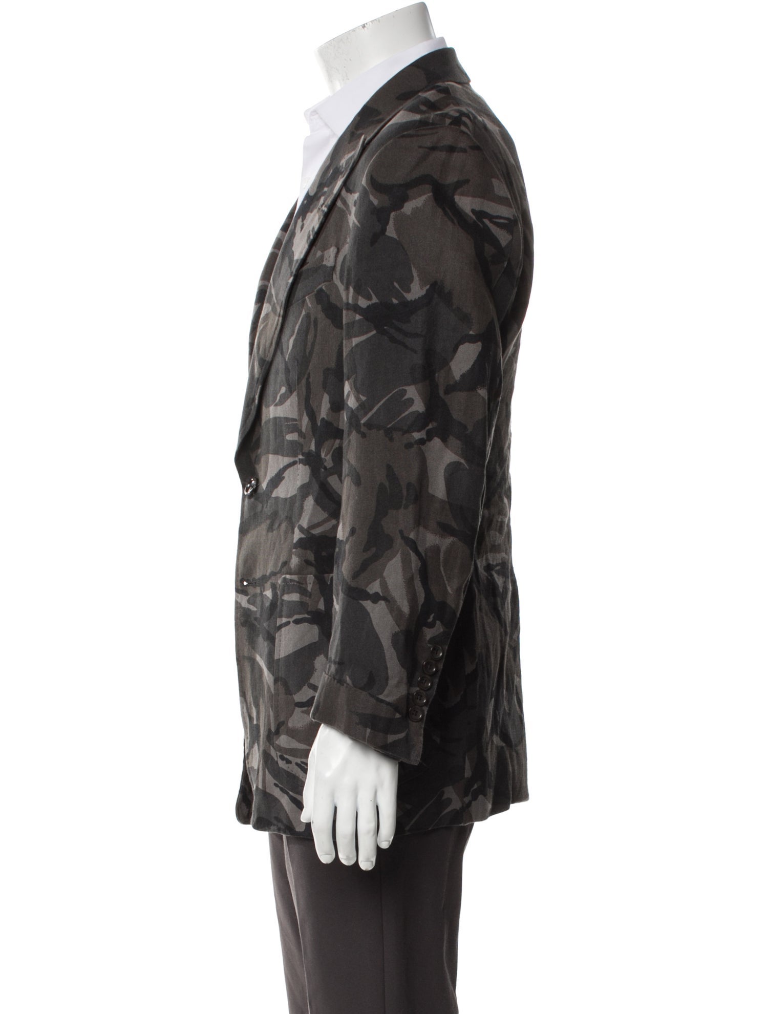 Tom Ford Linen Printed Blazer