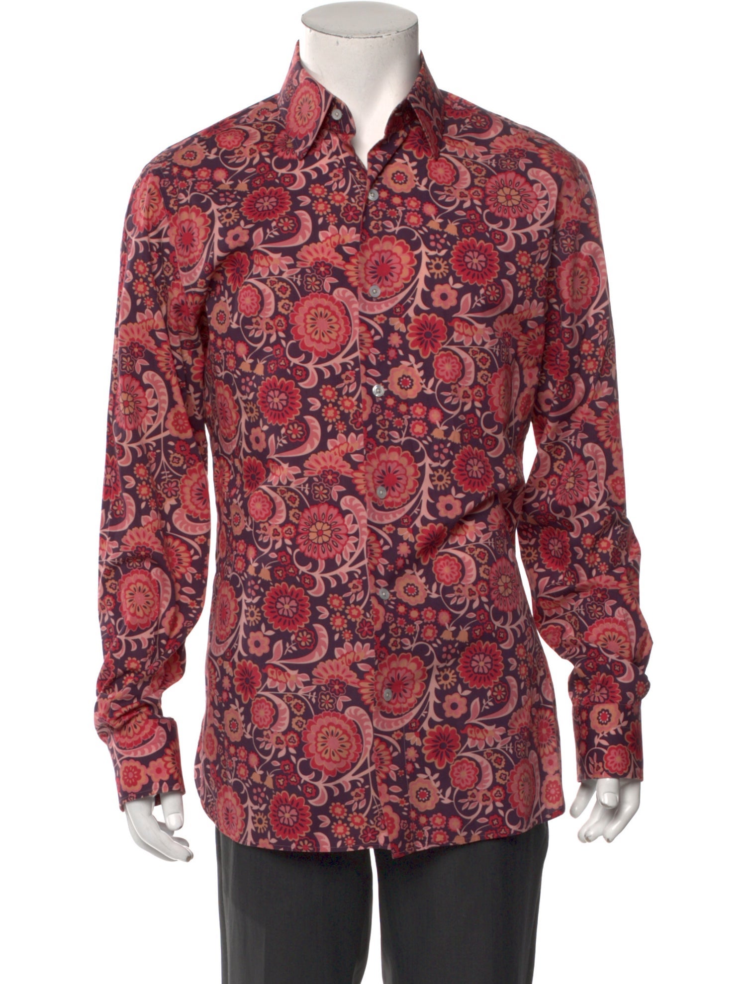【関税込み】tom ford FLORAL SHIRT Floral shirt in multicoloured - Tom Ford | Mytheresa