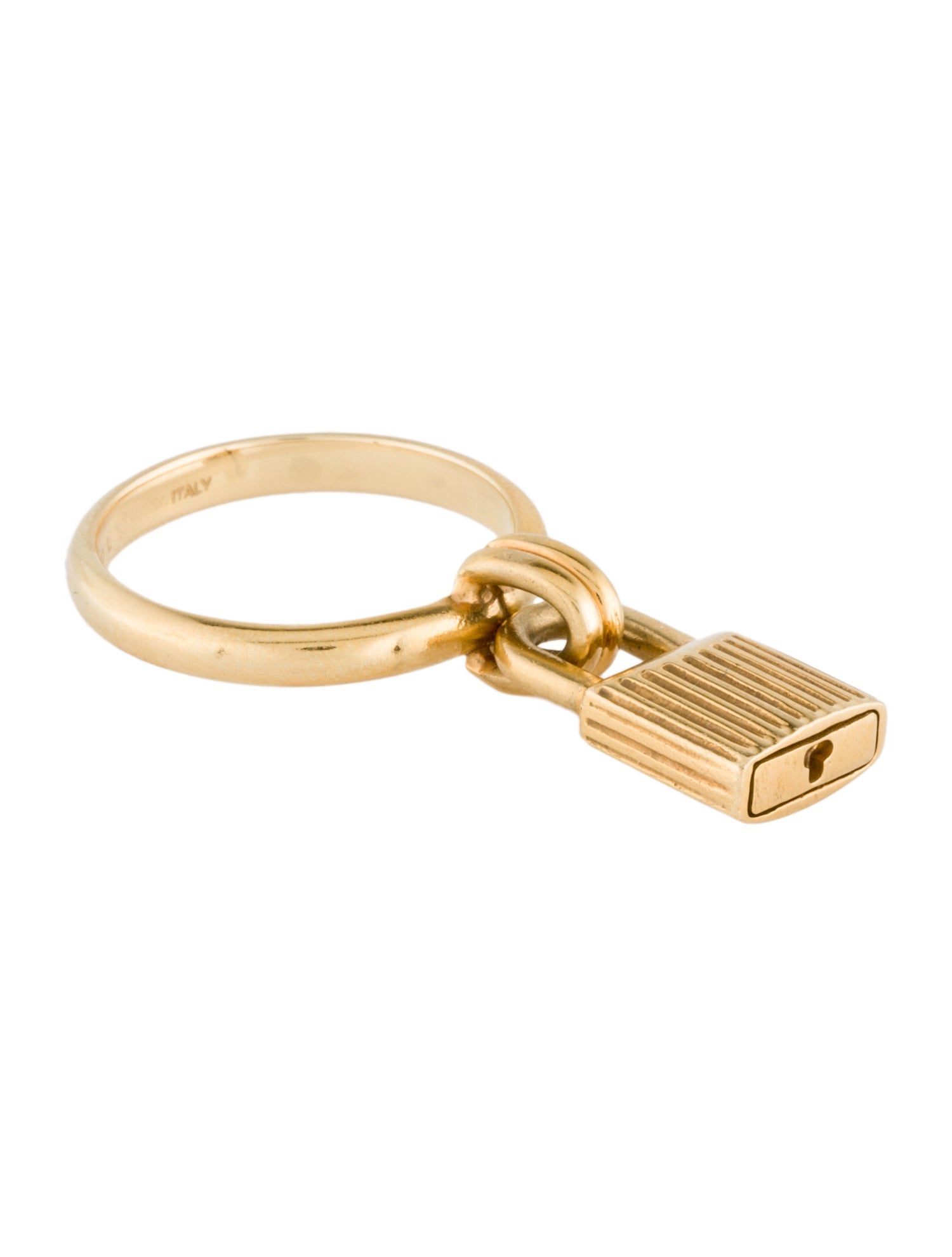 Tom Ford 18K Padlock Ring