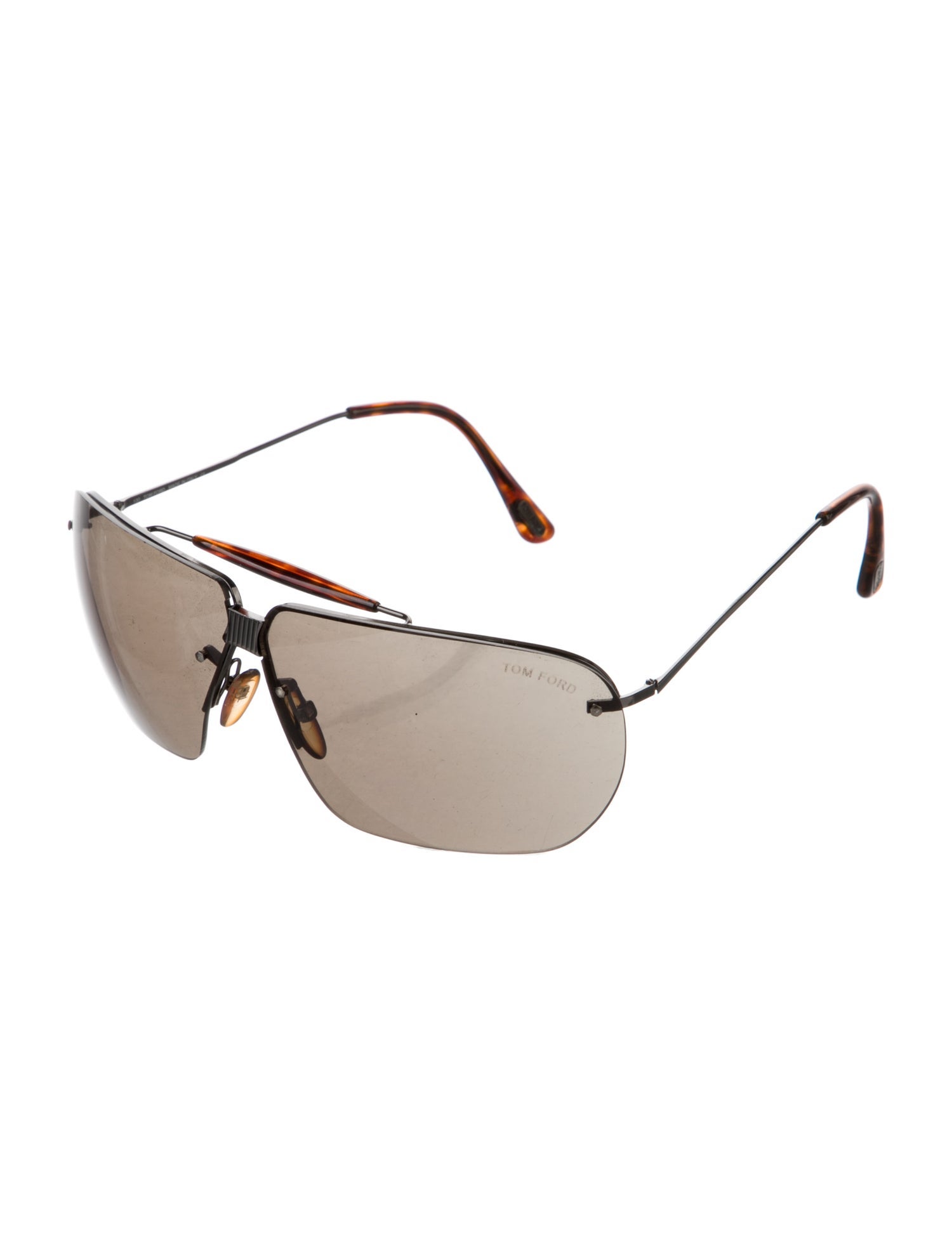 Tom Ford Aviator Mirrored Sunglasses