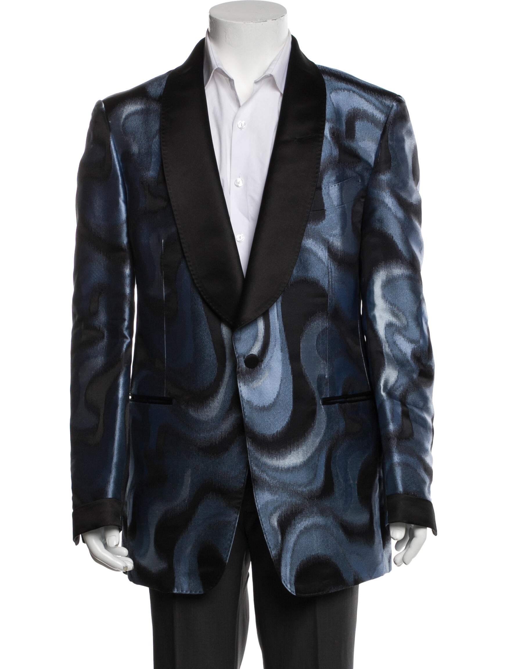 Tom Ford Silk Printed Suit