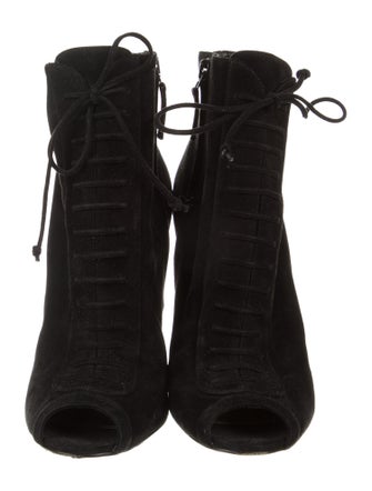 Tom Ford Suede Lace-Up Boots