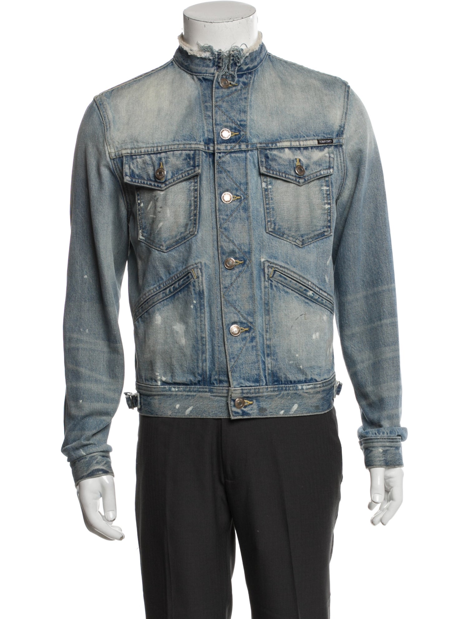 Tom Ford Printed Denim Jacket
