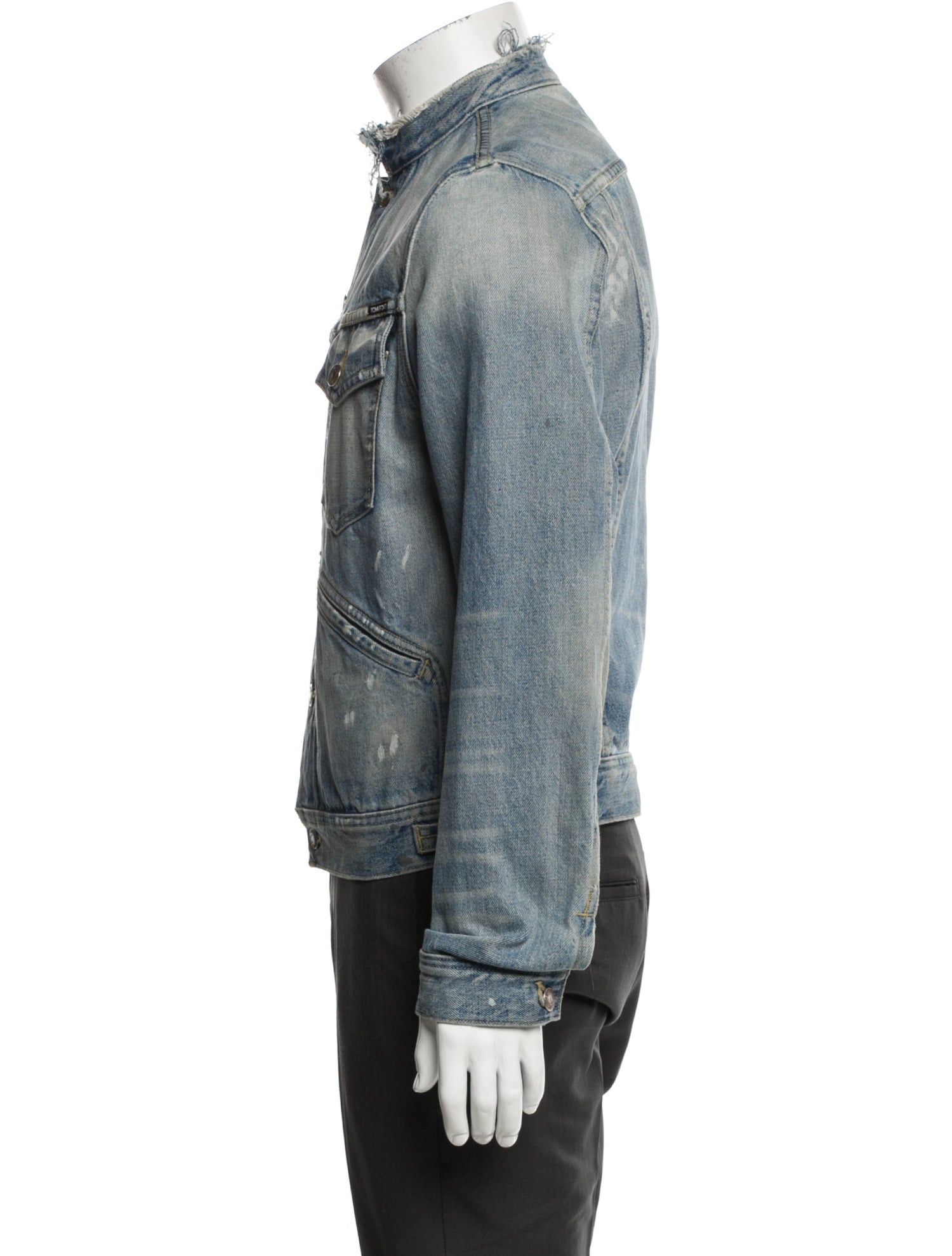 Tom Ford Printed Denim Jacket