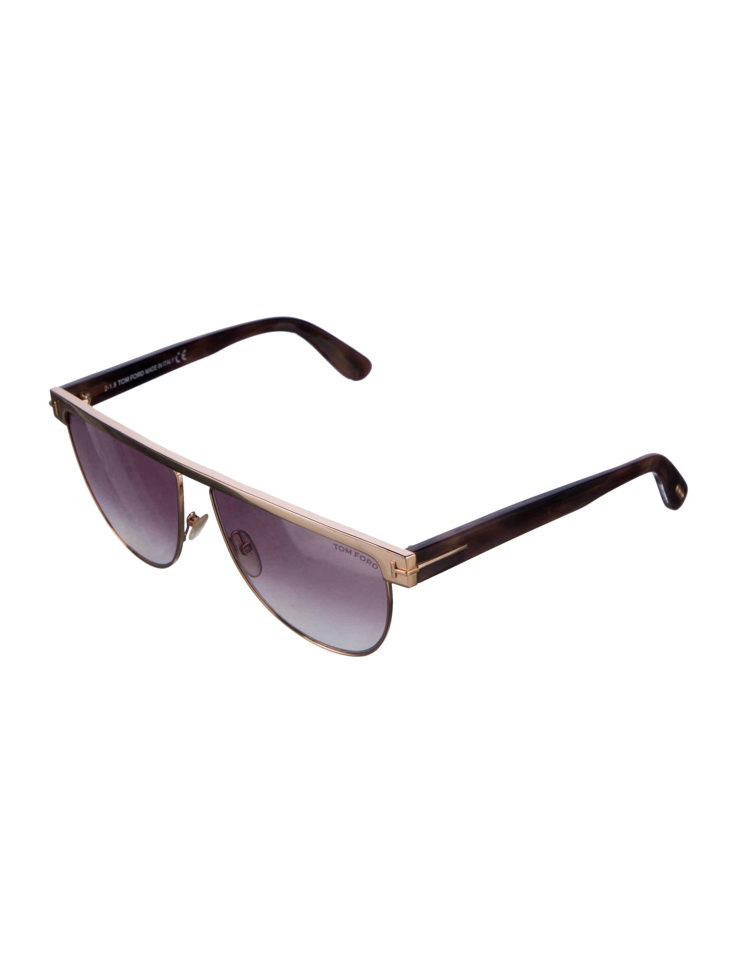 Tom Ford Shield Tinted Sunglasses
