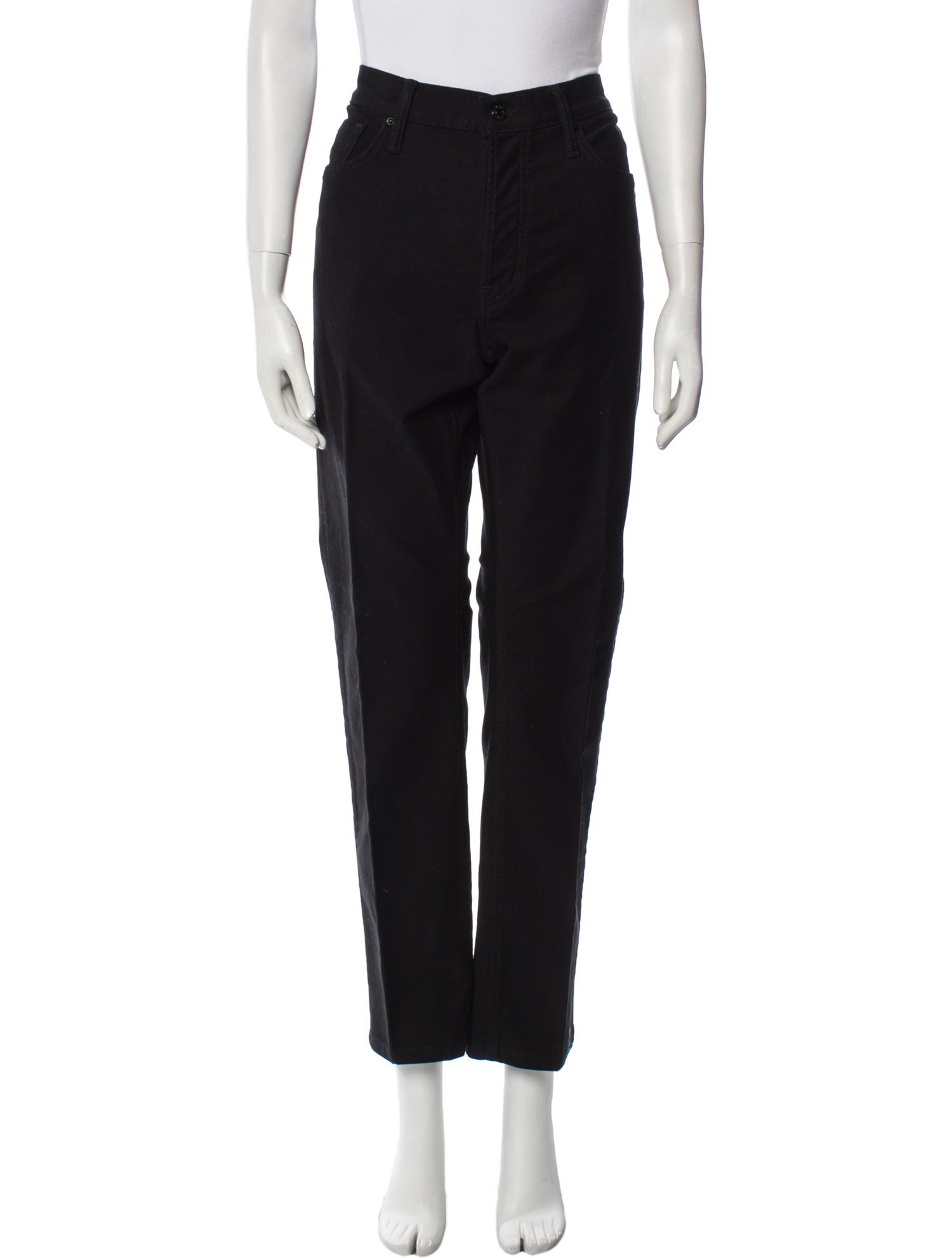 Tom Ford Mid-Rise Straight Leg Jeans