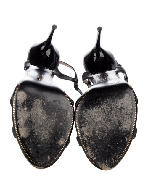 Tom Ford Leather T-Strap Sandals