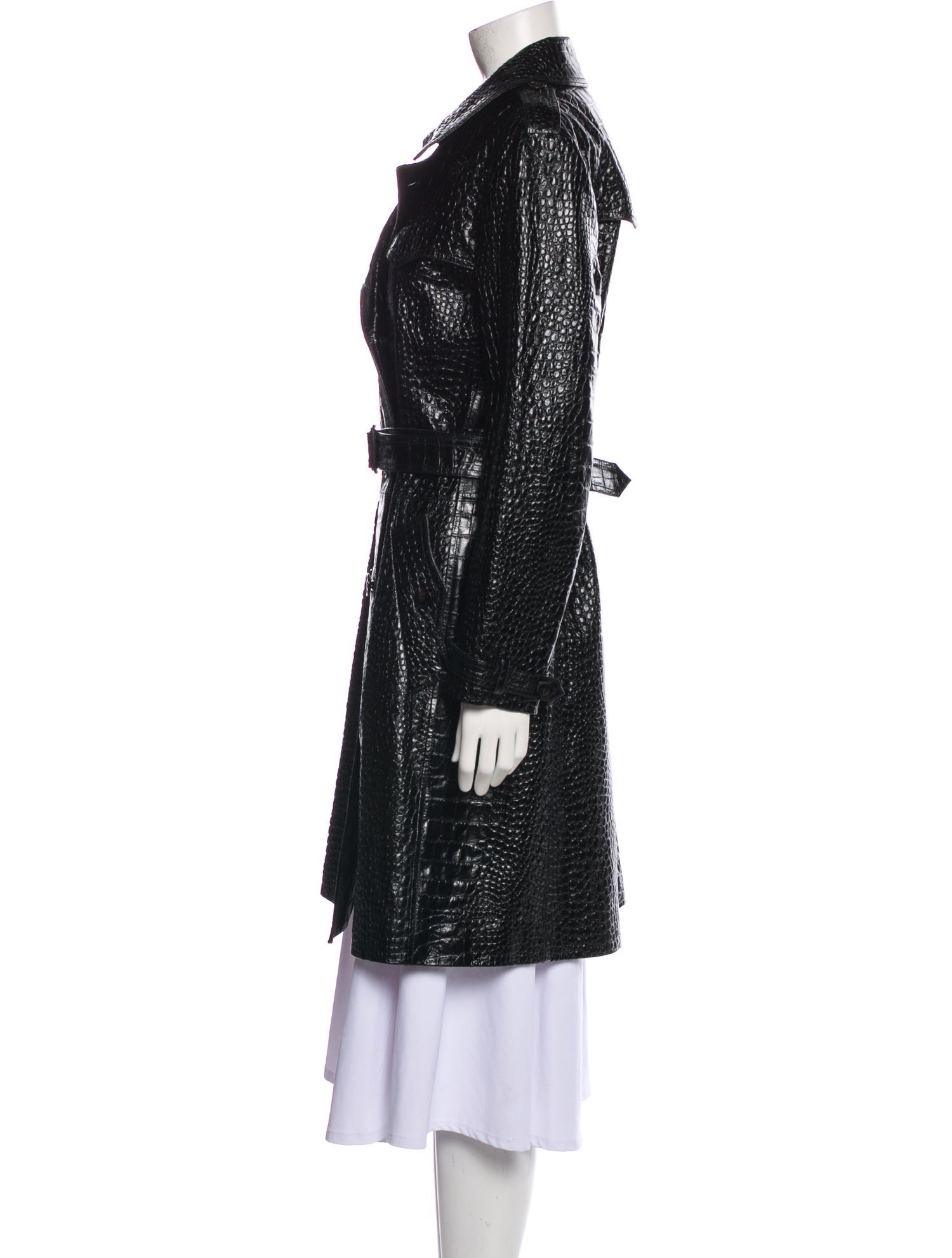 Tom Ford Lamb Leather Trench Coat