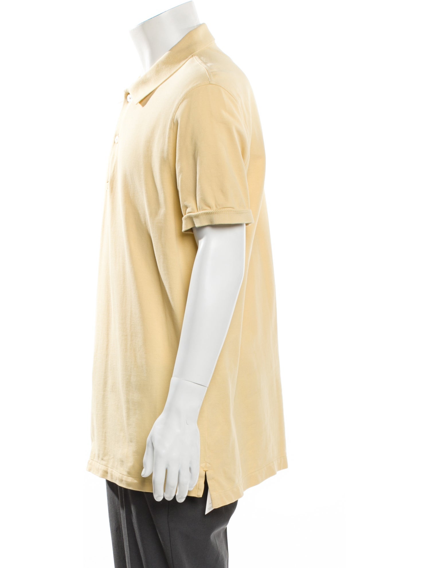 Tom Ford Crew Neck Short Sleeve Polo Shirt