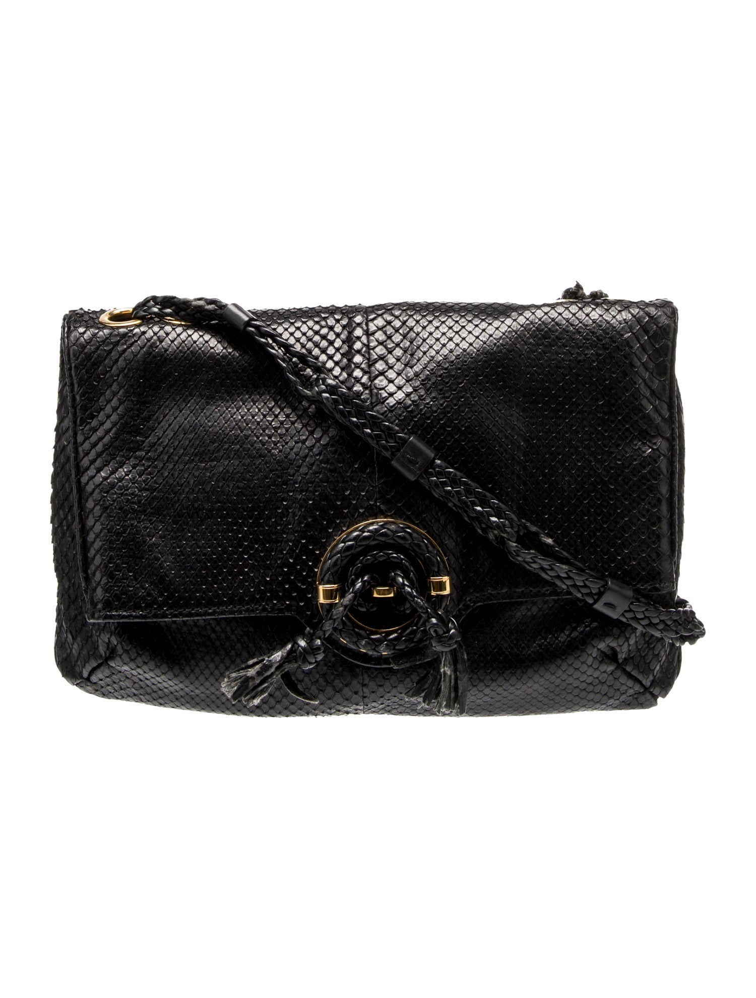 Tom Ford Snakeskin Shoulder Bag