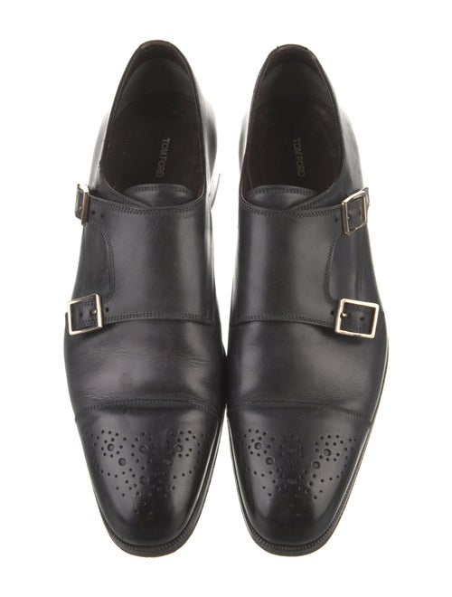 Tom Ford Leather Monk Straps