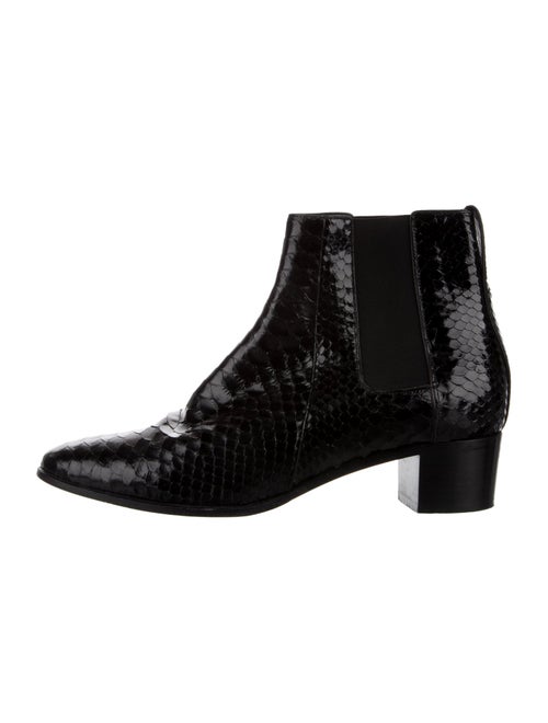 Tom Ford Python Chelsea Boots