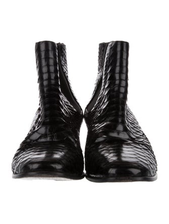 Tom Ford Python Chelsea Boots