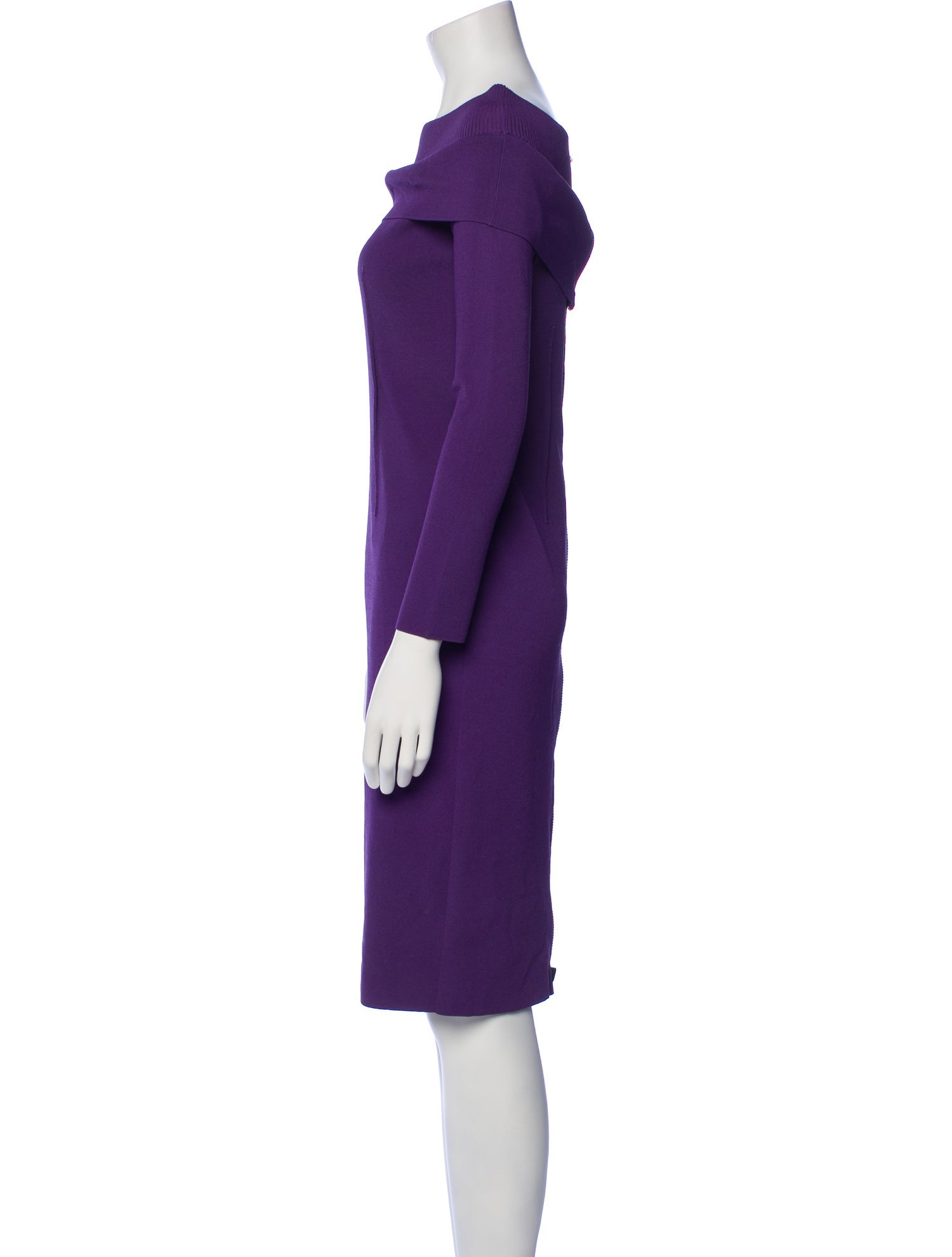 Tom Ford Bateau Neckline Knee-Length Dress