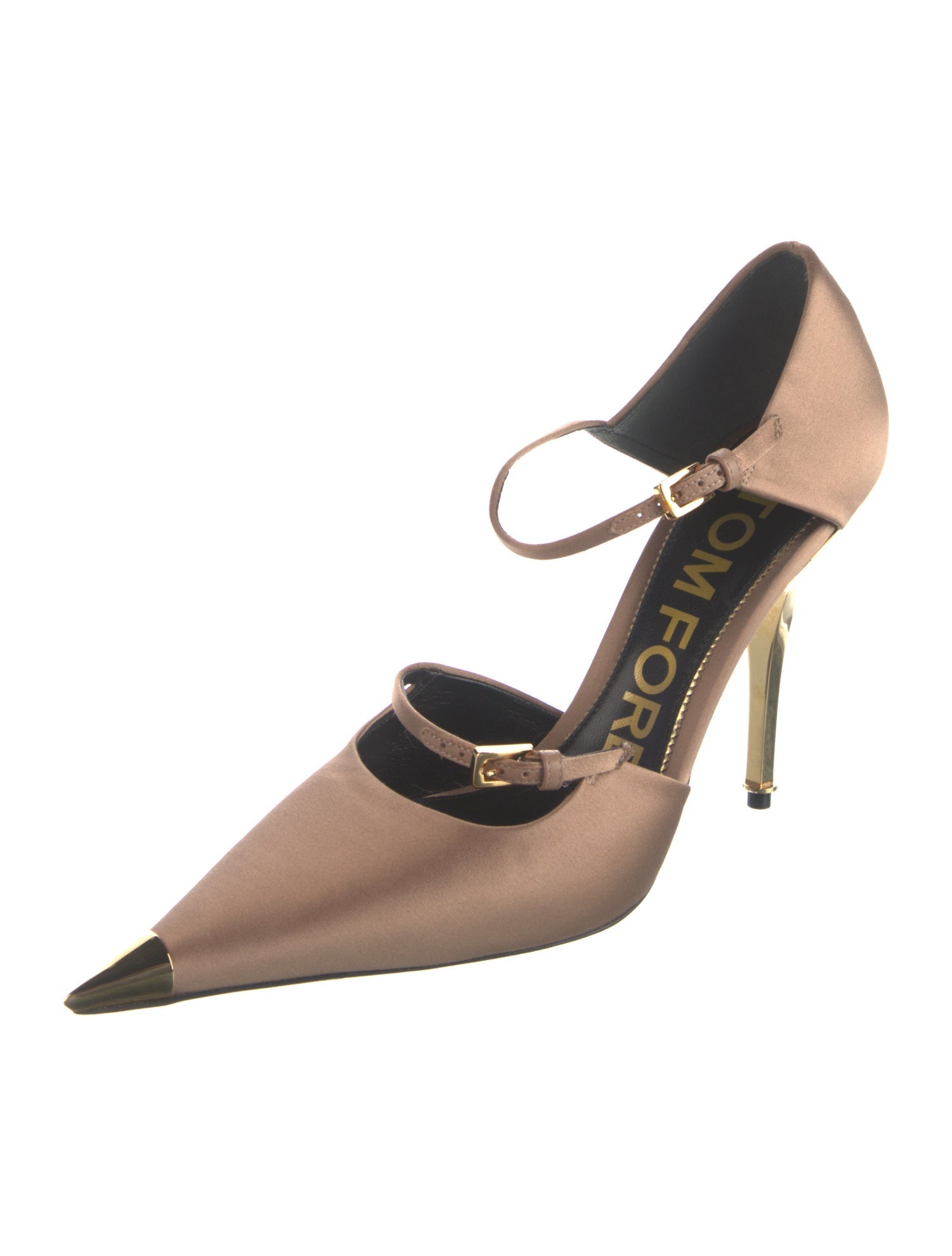 Tom Ford Satin D'Orsay Pumps