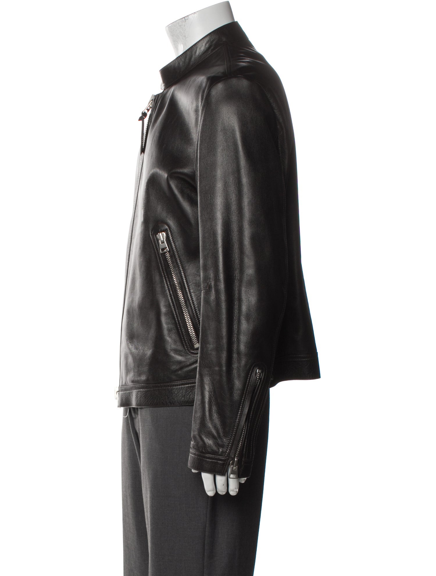 Tom Ford Lamb Leather Moto Jacket