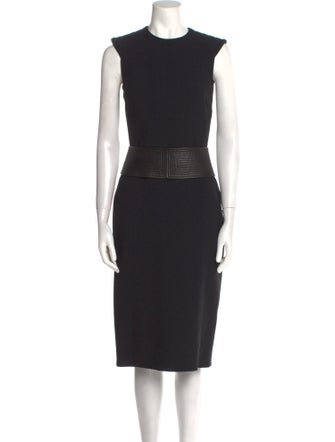 Tom Ford Crew Neck Midi Length Dress